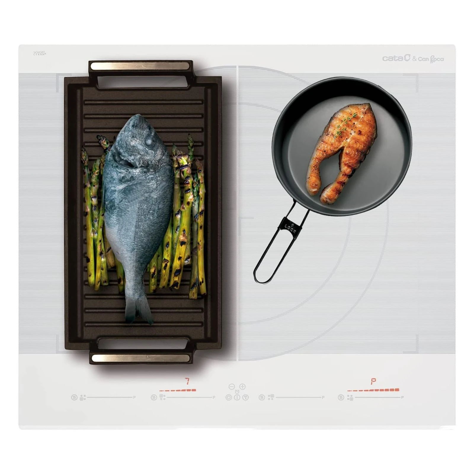 Cata Giga 600, білий (08026003) (UA) Тип поверхности: электрическая;