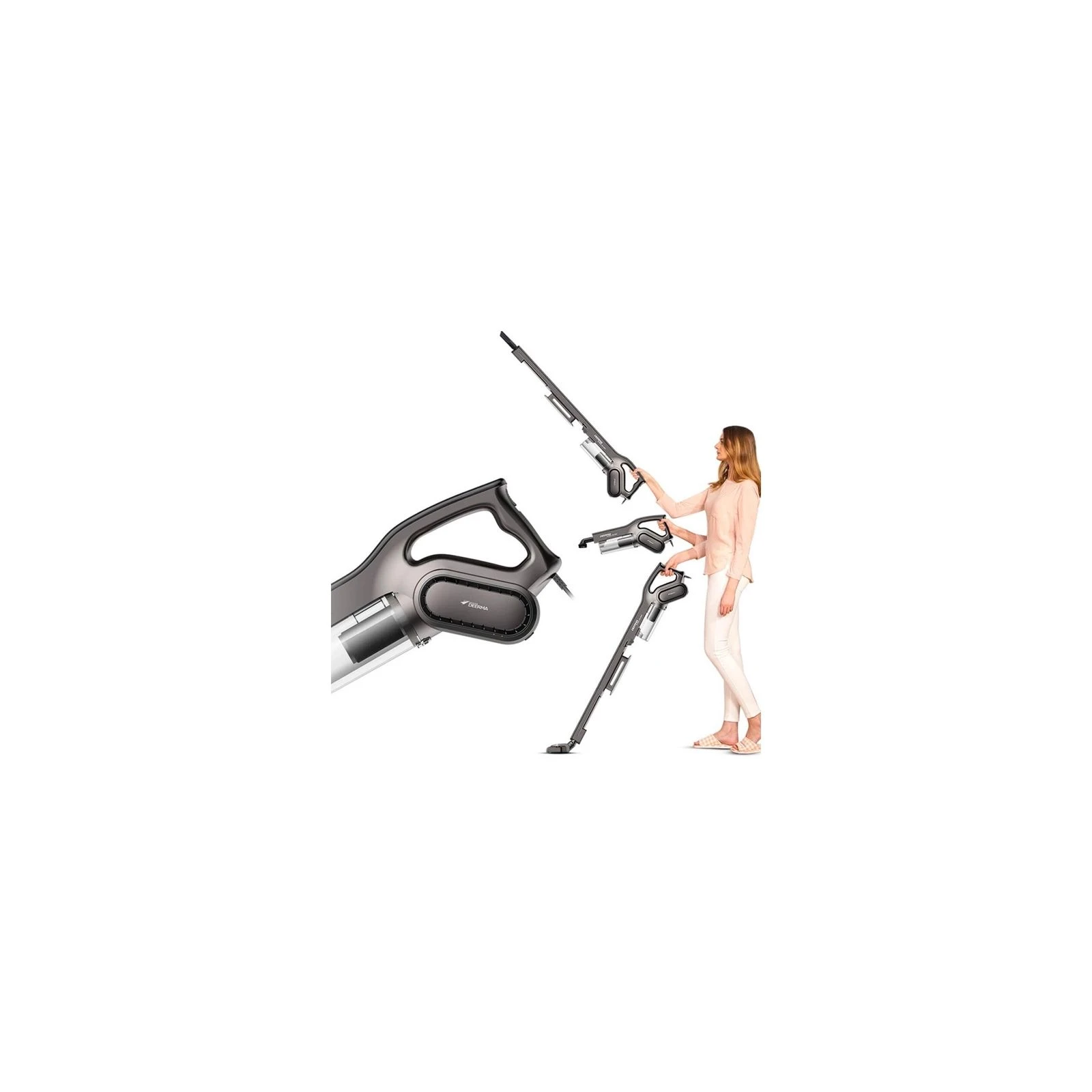 Deerma Stick Vacuum Cleaner Cord Gray (DX700S) (UA) Тип потужності  з мережі 