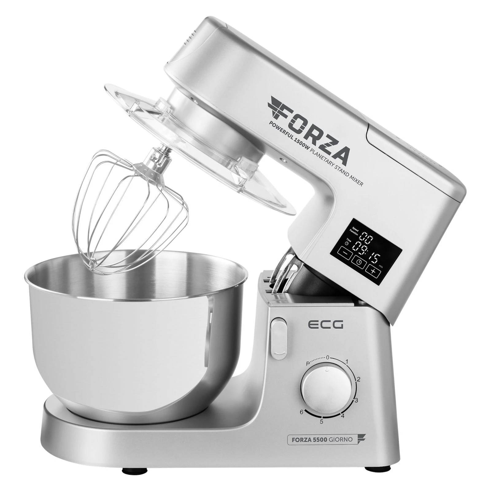 ECG FORZA 5500 Giorno Argento (UA) Тип: кухонна машина; Потужність: