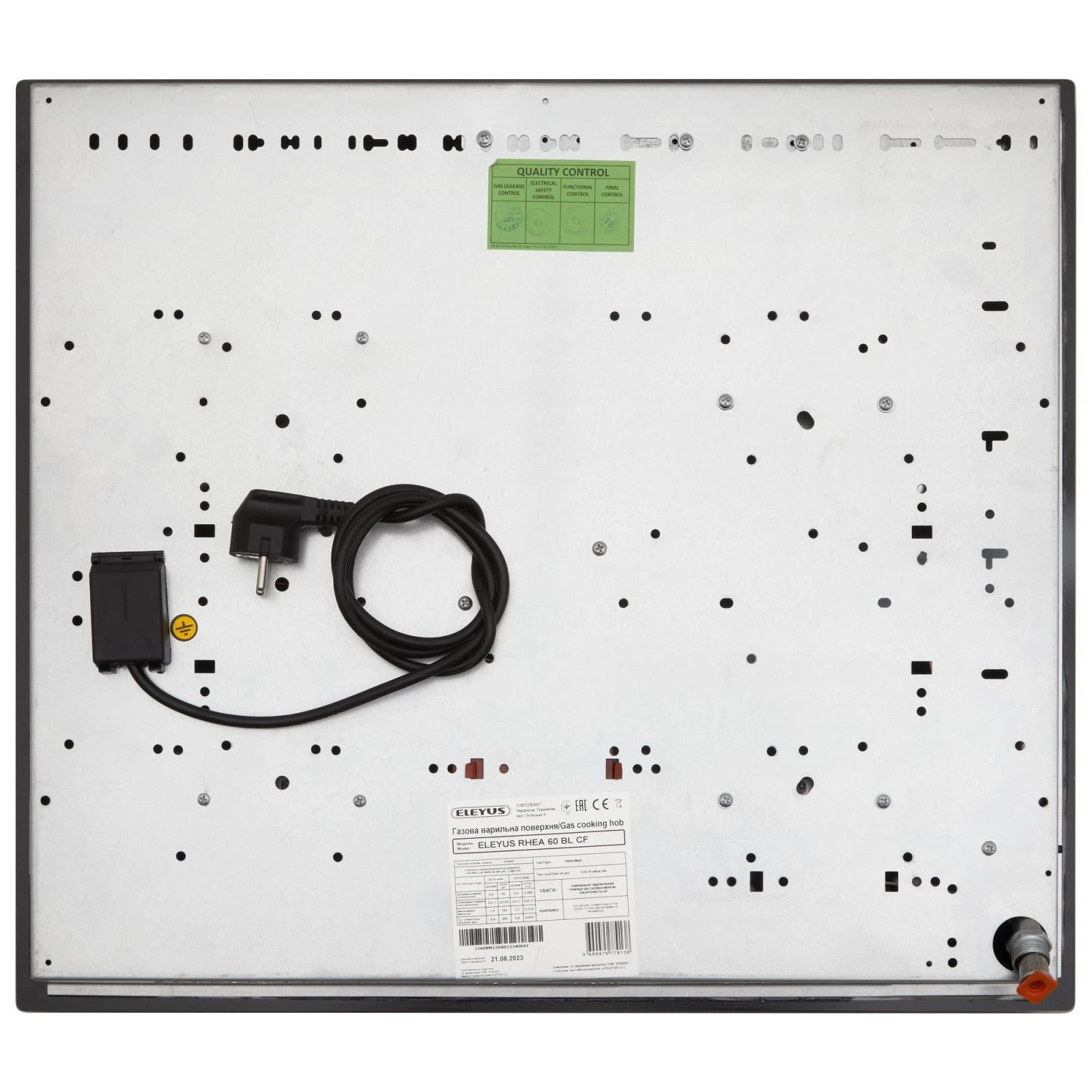 Eleyus RHEA 60 BL CF (UA) Кількість вогневої сили  4 <==> Діаметр і потужність вогнезахисної 