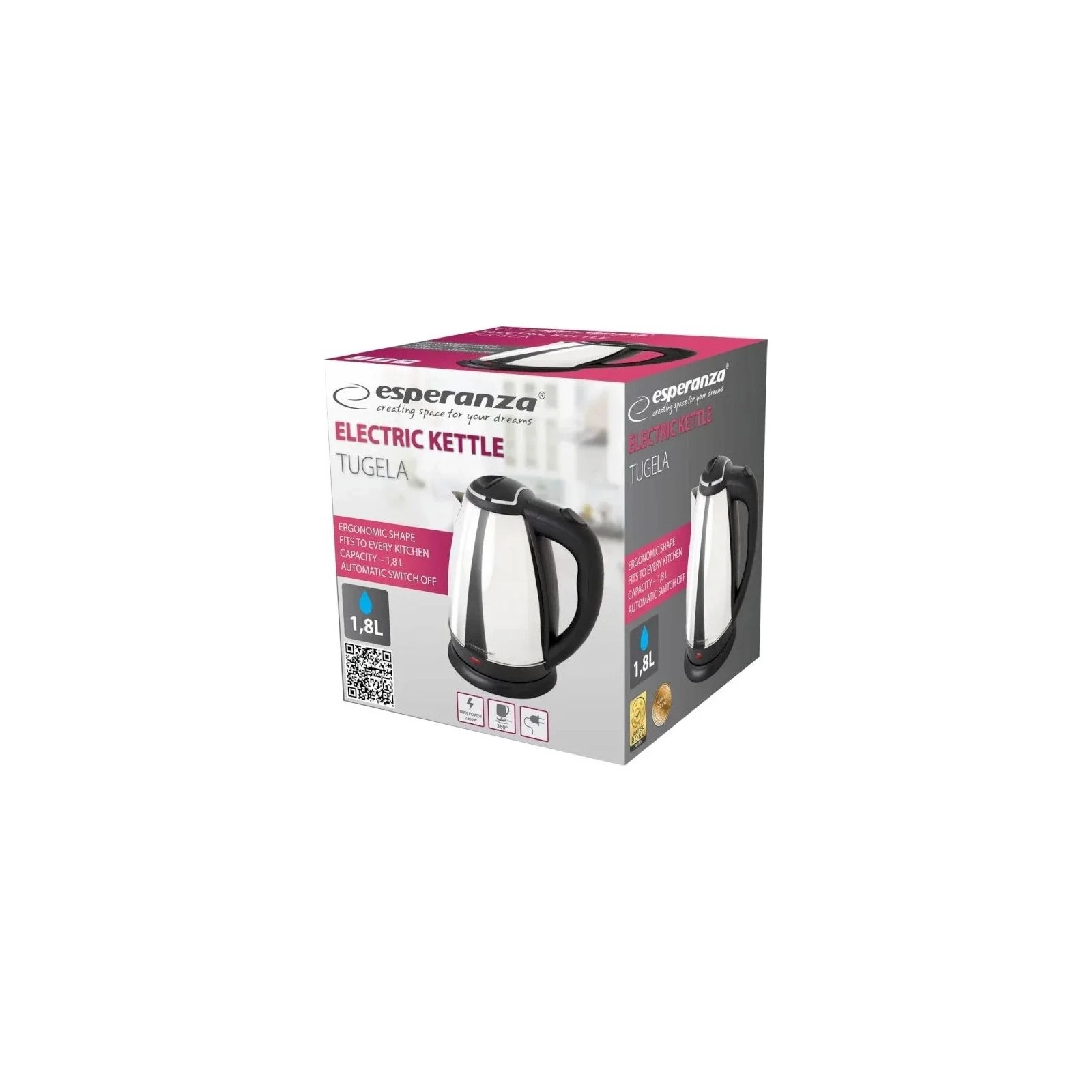 Esperanza EKK104S (UA) Тип: обычный; Объем: 1.8 л;