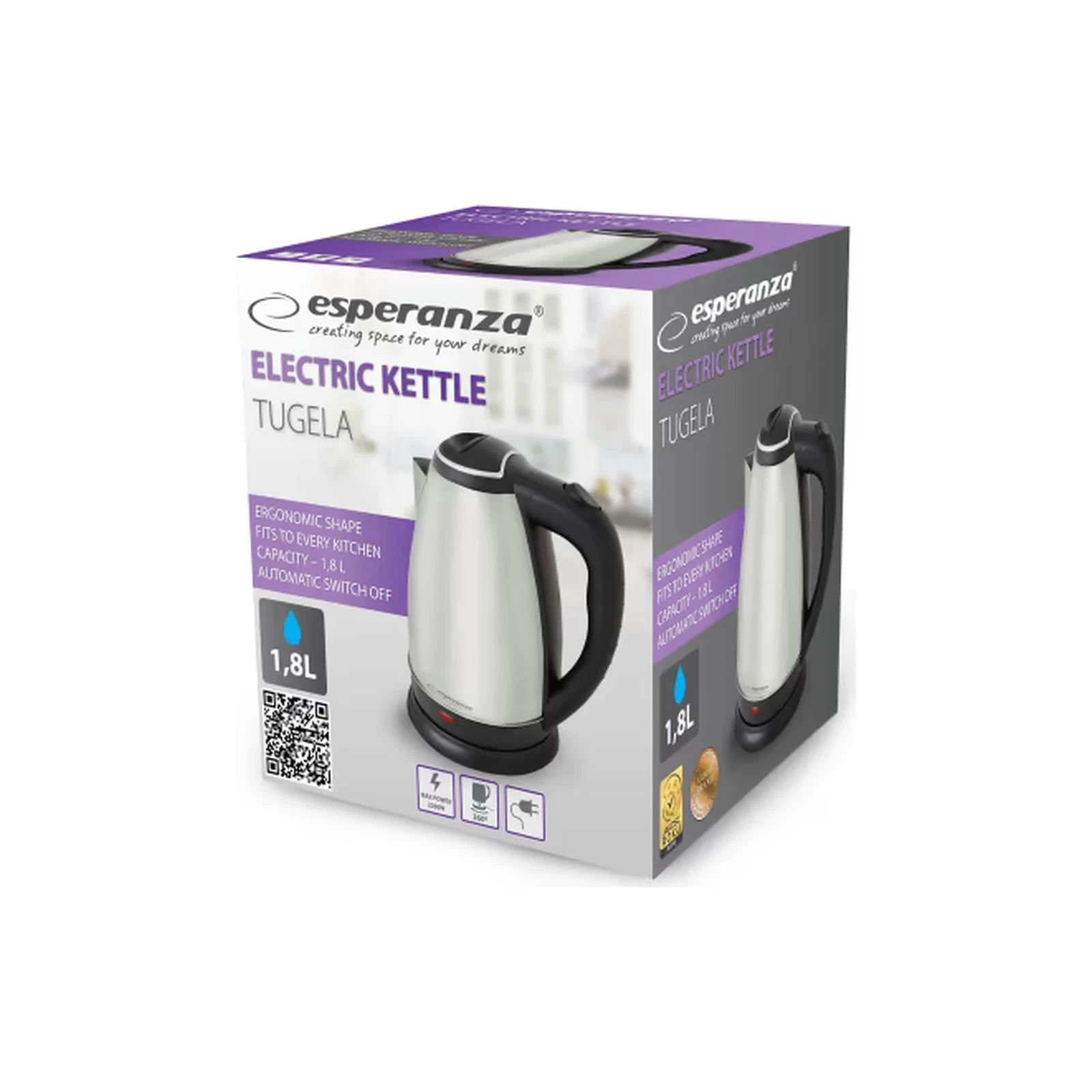 Esperanza EKK104X (UA) Тип: обычный; Объем: 1.8 л;