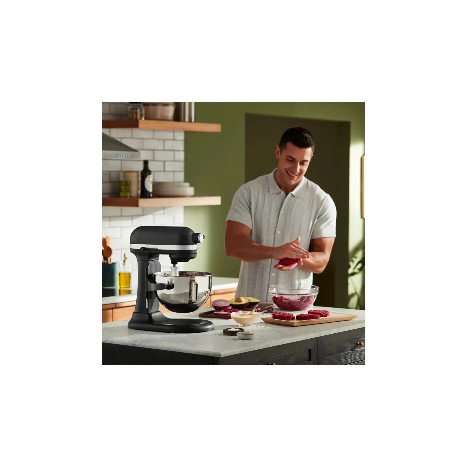 KitchenAid 5KSM55SXXEBM (UA) потужність  375 Вт 