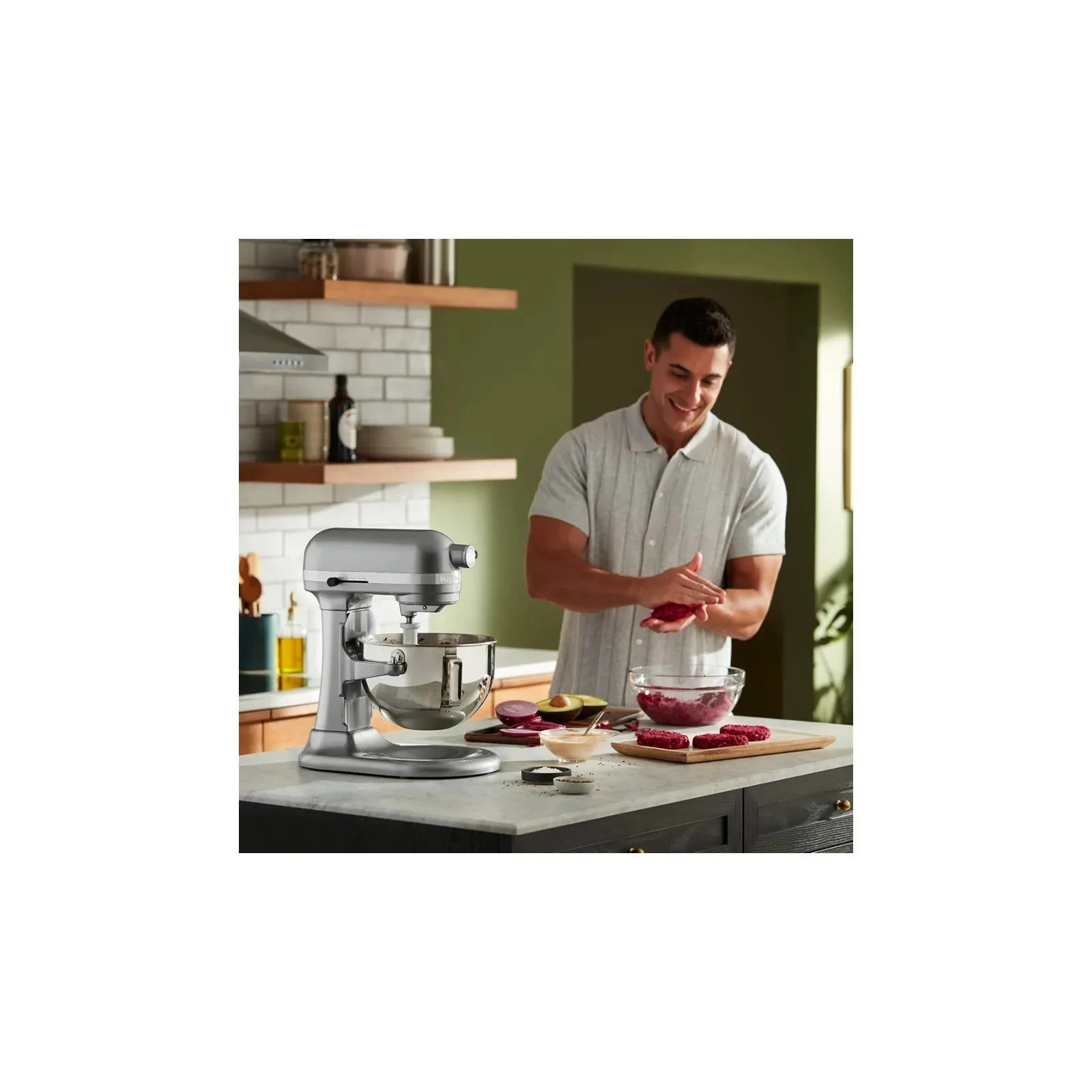 KitchenAid 5KSM55SXXECU (UA) Потужність 375 Вт