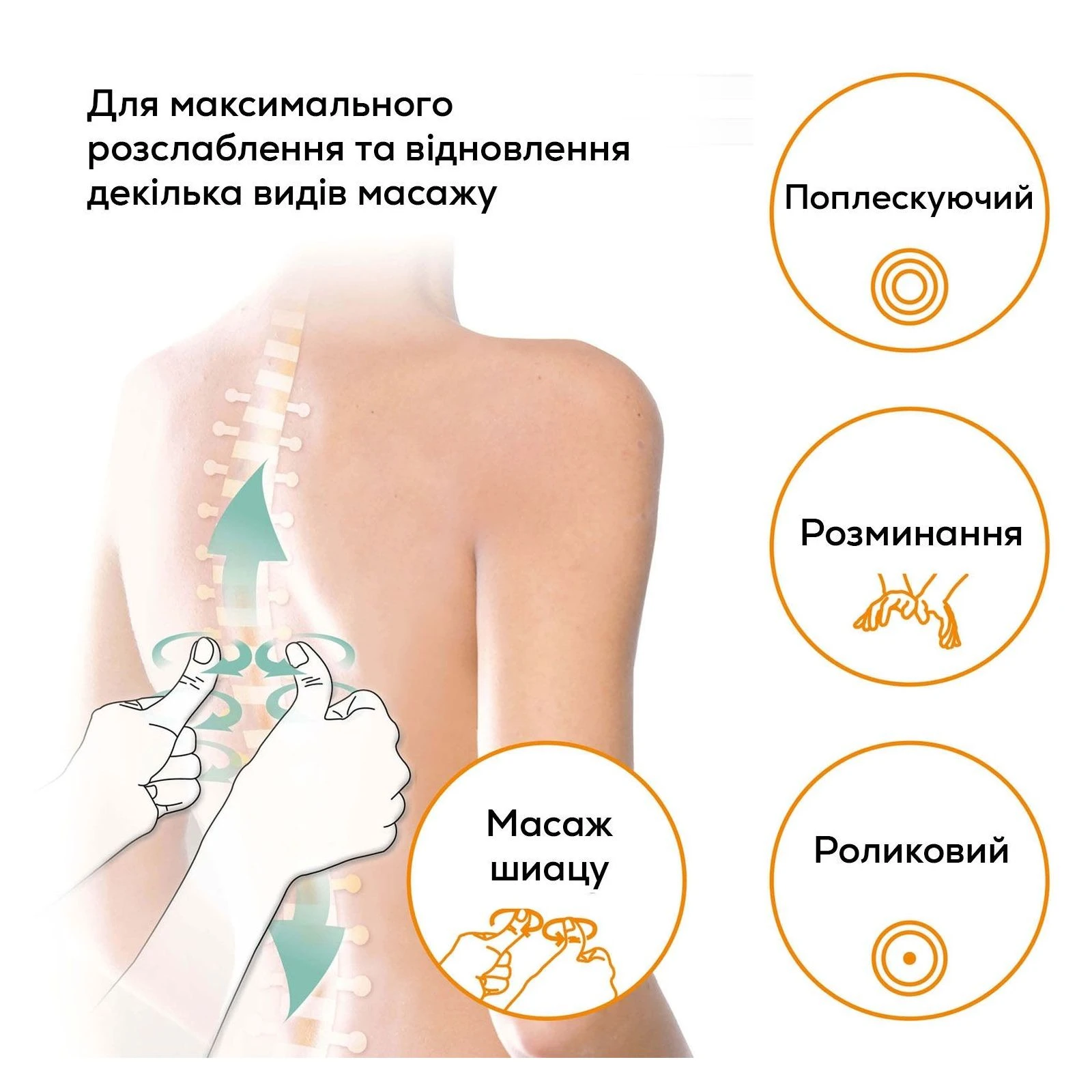 Масажне крісло Beurer MC 5000 (UA) Вага  60 кг <==> Колір 