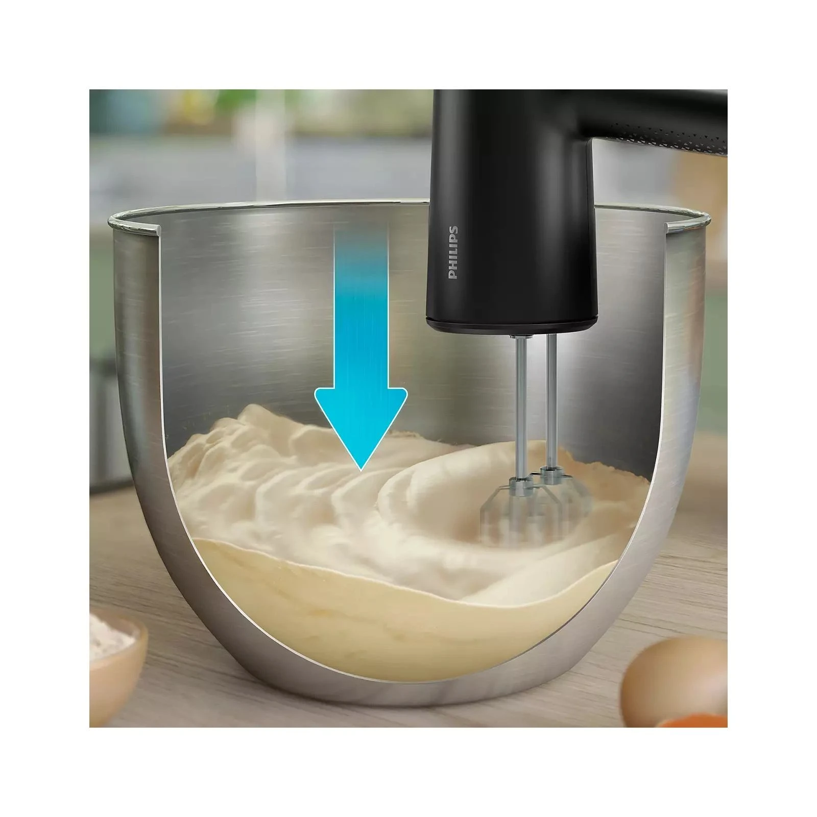 Philips HR3781/20 (UA) Насадки венчики, блендер, крюки для замеса теста