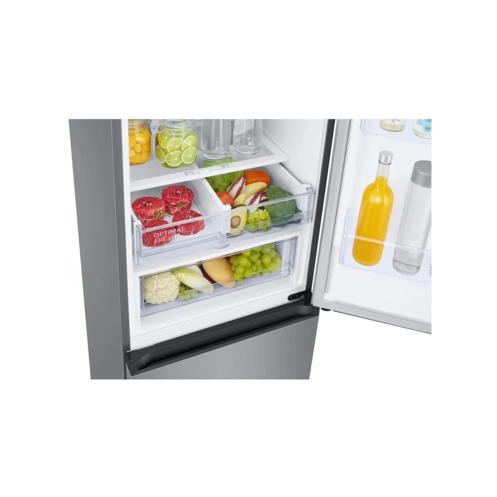 Samsung RB38C676ES9/UA Система розморожування No Frost холодильне+морозильне відділення