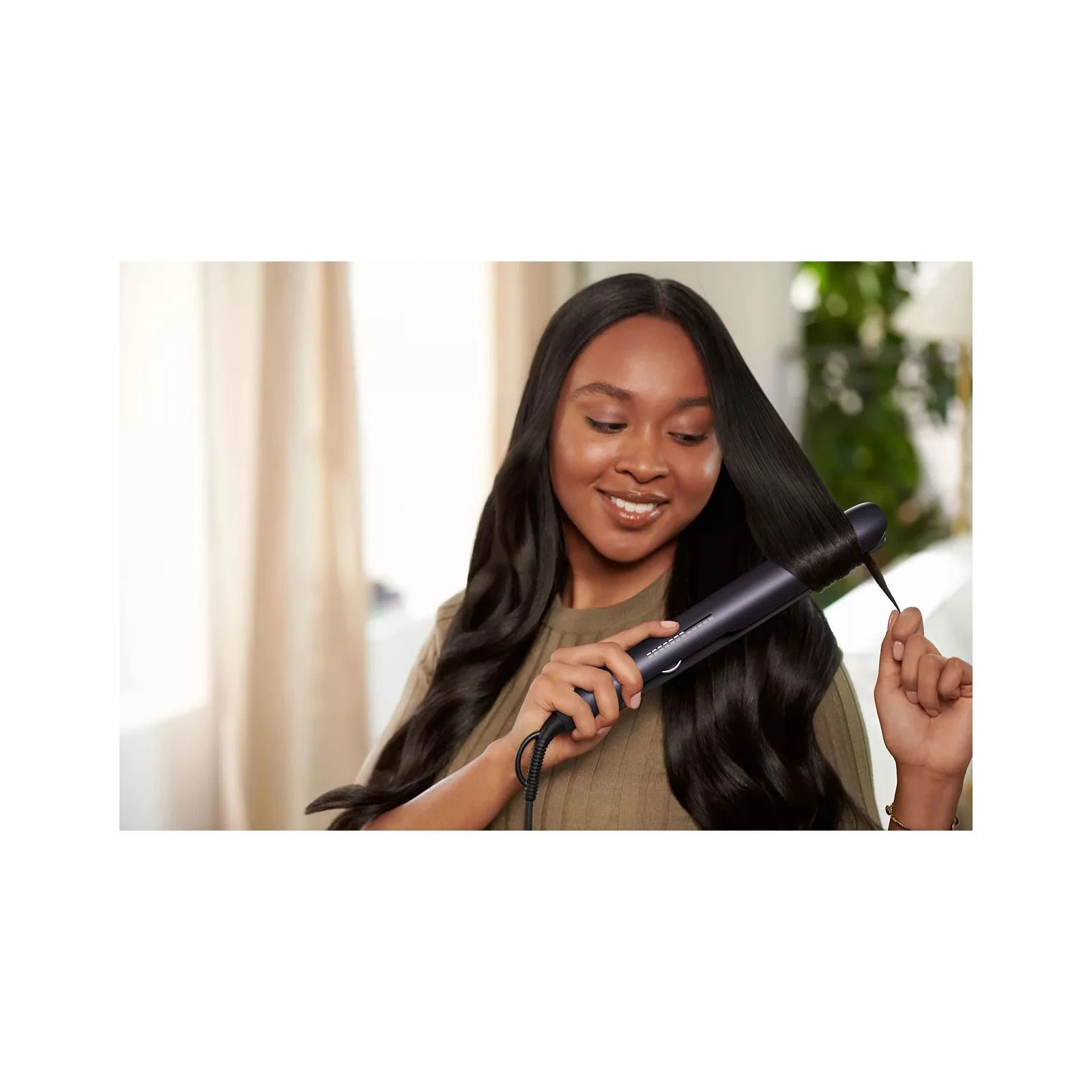 Випрямляч для волосся Philips BHS752/00 (UA) Зачіски для гладкої зачіски, для вертикальних локонів