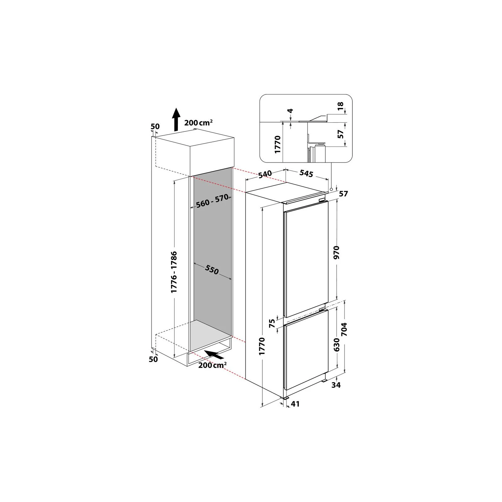 Whirlpool WHC18T311 (UA) Способ установки: встраиваемый;