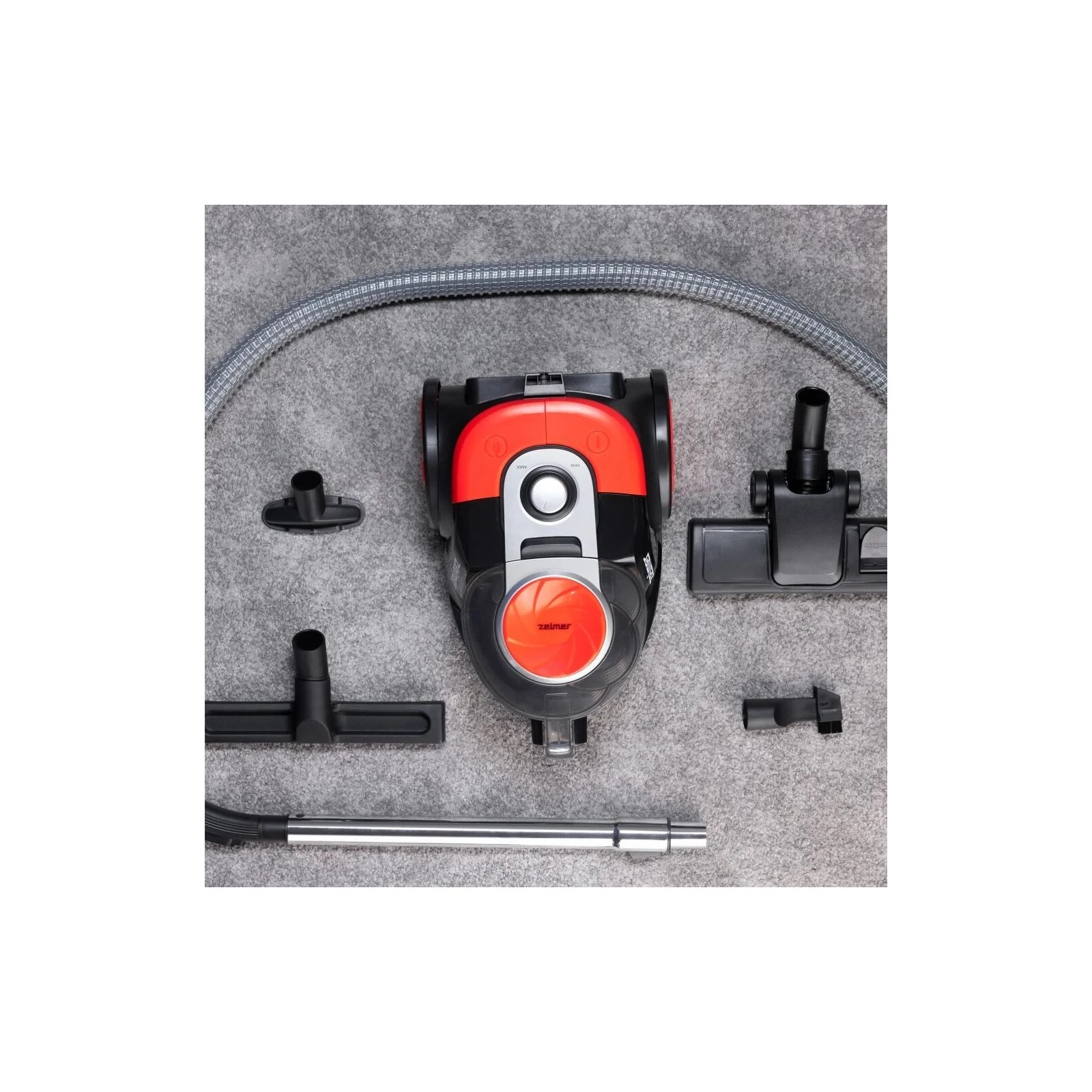 Zelmer KRZYS ZVC021P (UA) Тип управления на корпусе