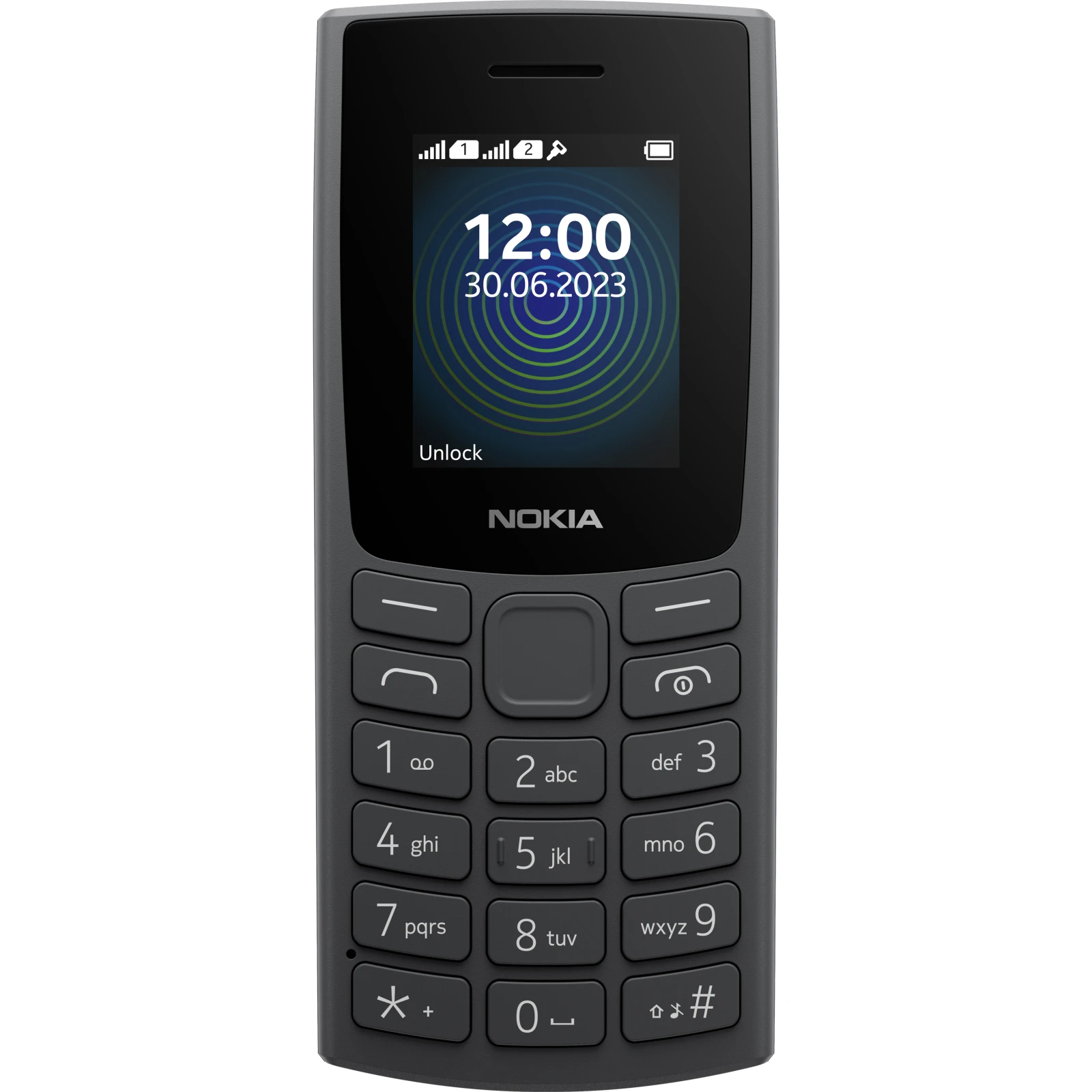 Nokia 110 DS 2023 Charcoal (1GF019FPA2C01) (UA) Форм-фактор: моноблок; Кількість