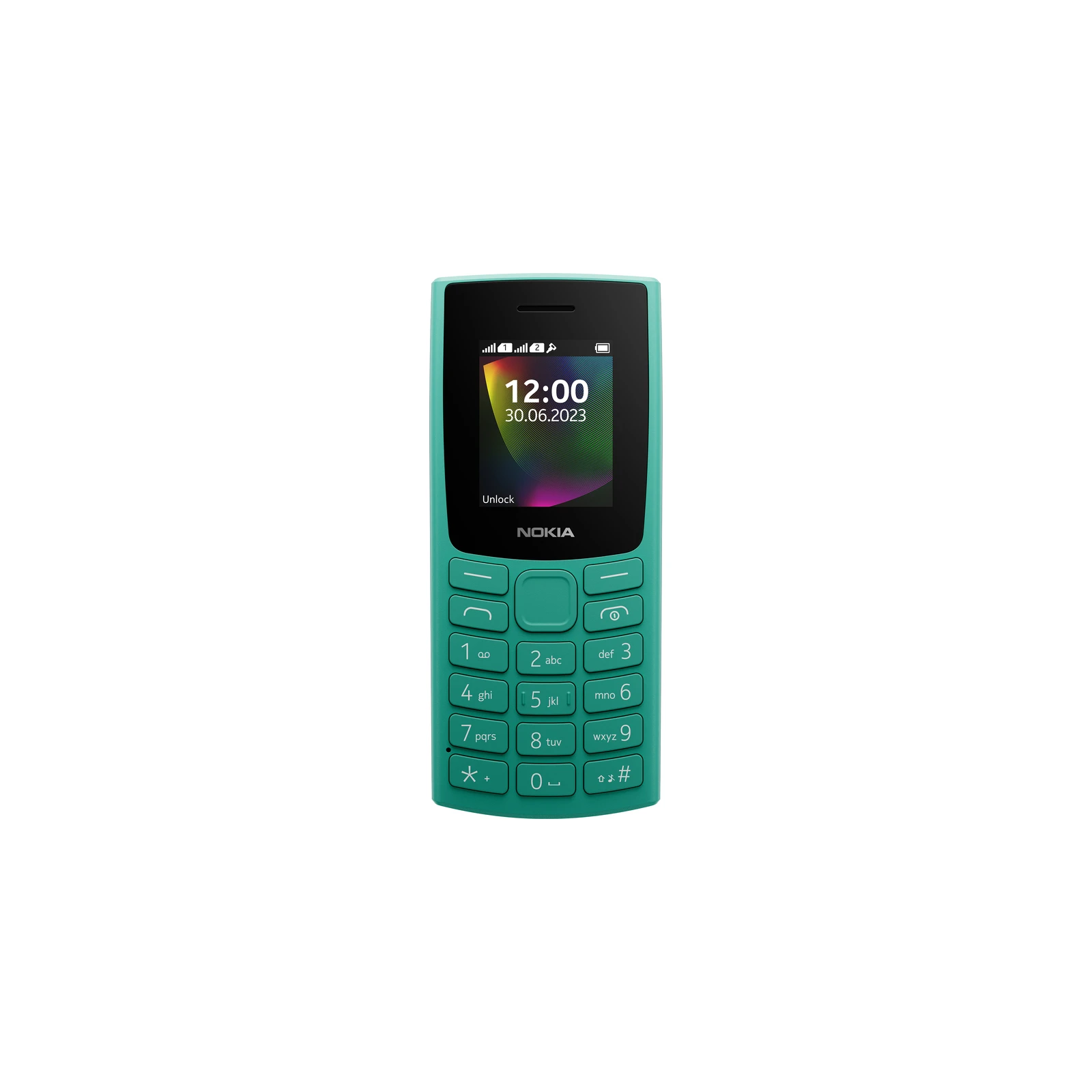 Nokia 106 DS 2023 Green (1GF019BPJ1C01) (UA) Форм-фактор: моноблок;