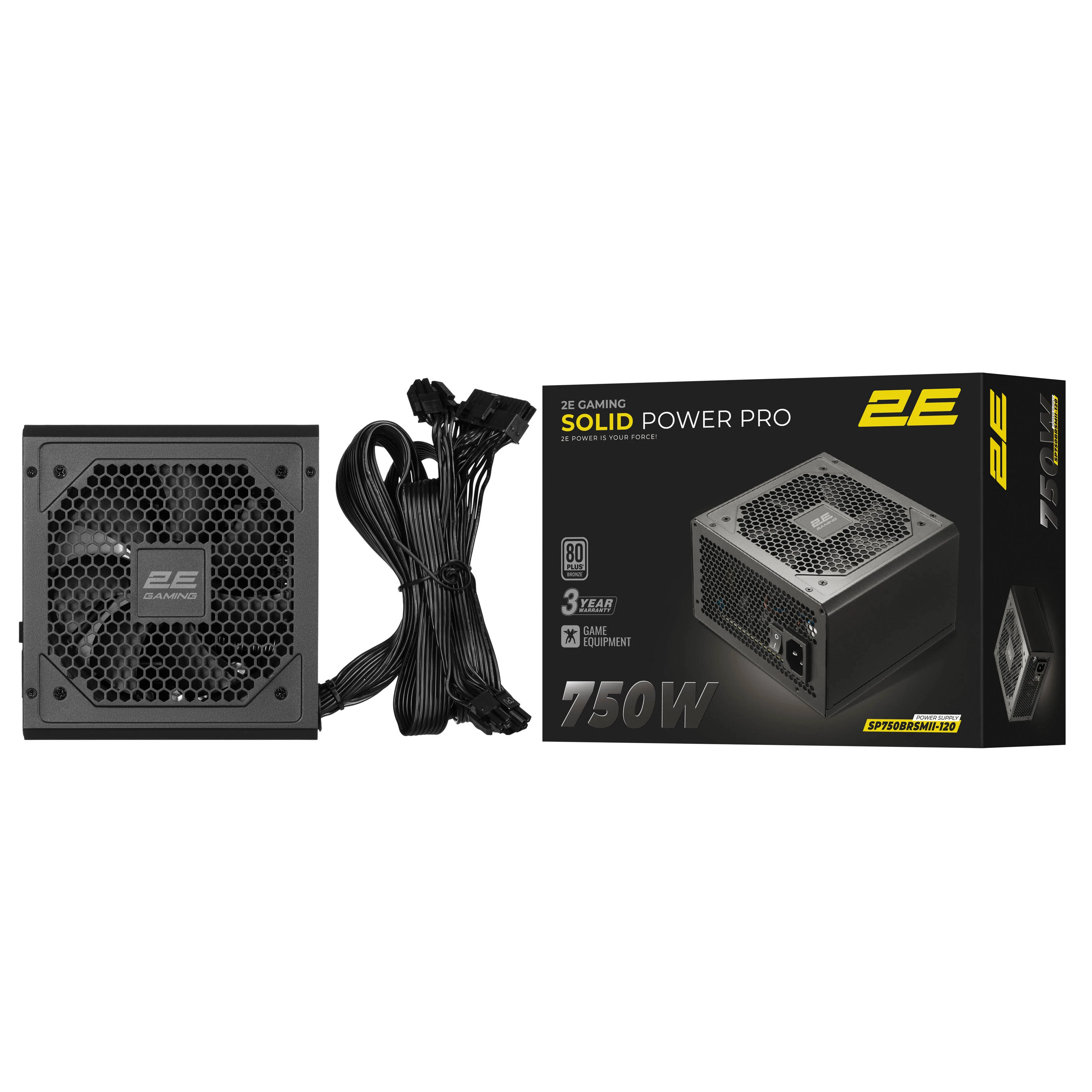 2E Gaming Solid Power Pro (750W) (2E-SP750BRSMII-120) (UA) Назначение гейминг/майнинг