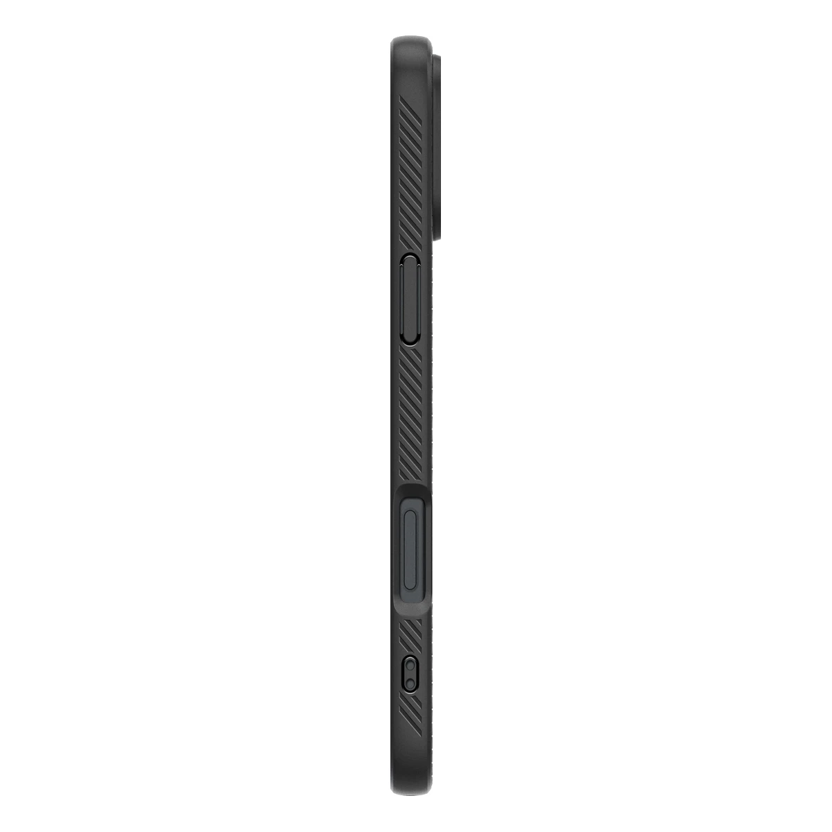 Spigen Чохол для iPhone 16 Plus, Liquid Air, Matte Black (ACS08066) (UA) Тип: чохол; Сумісність: Apple iPhone 16