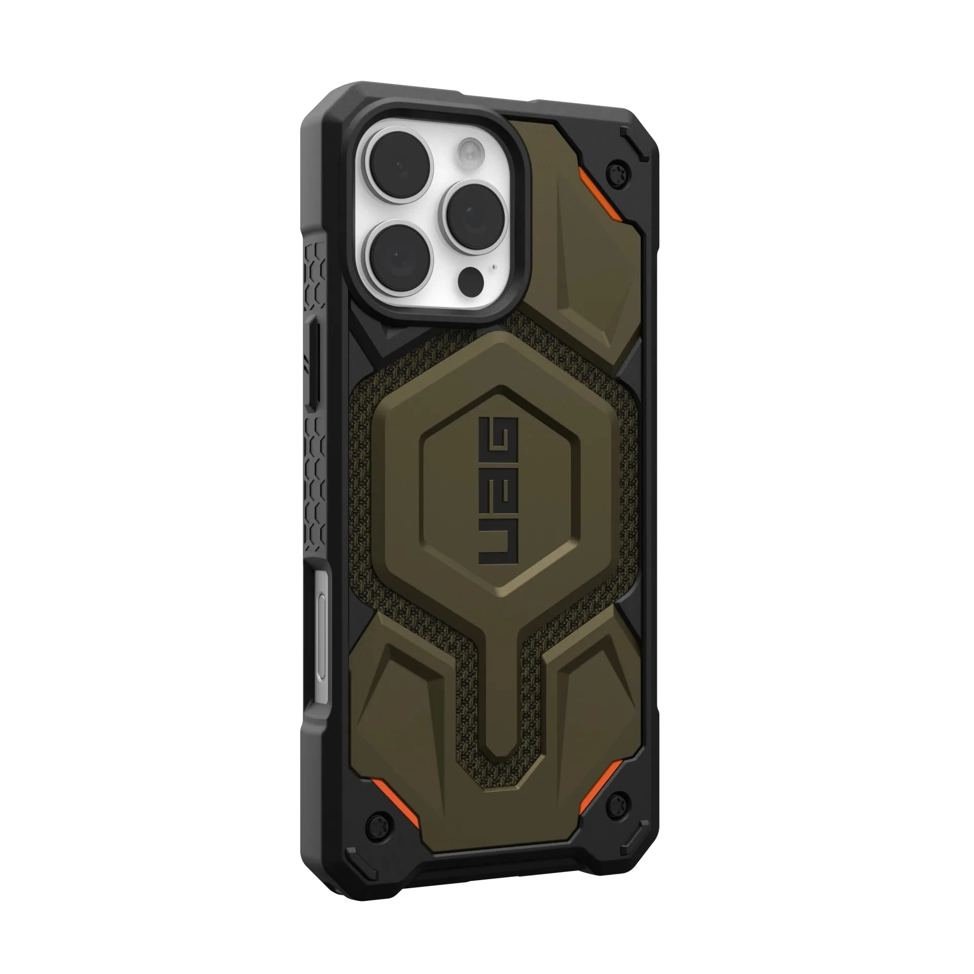 UAG Чохол для iPhone 16 Pro Max, Monarch Pro Magsafe, Kevlar Element Green (11445711397B) (UA) Тип: чохол; Сумісність: Apple iPhone 16