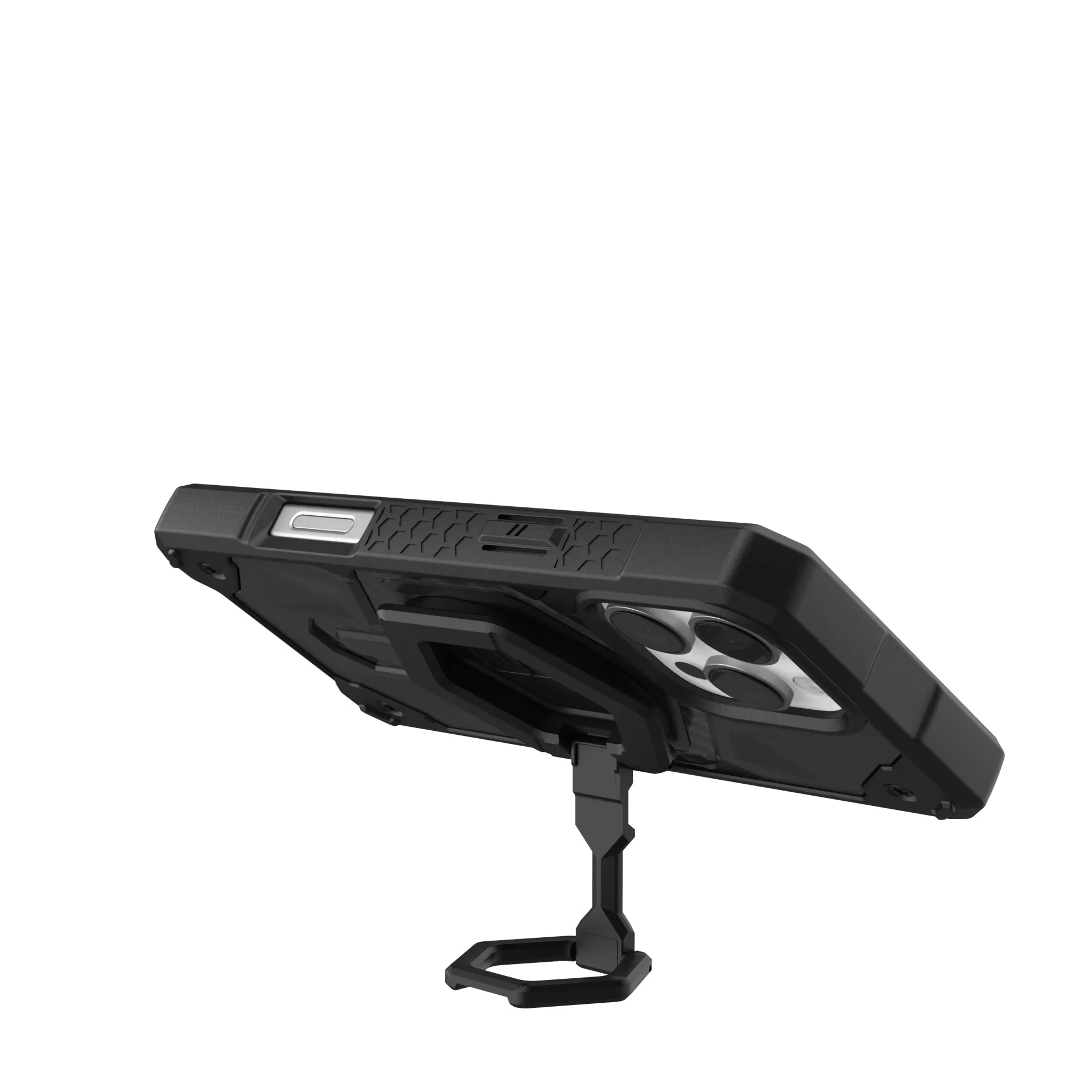 UAG Чохол+магнітне кільце-тримач для iPhone 16 Pro Max, Monarch Pro Magsafe, Carbon Fiber/Black Stand (1144571BV01) (UA) Сумісність Apple iPhone 16 Pro Max