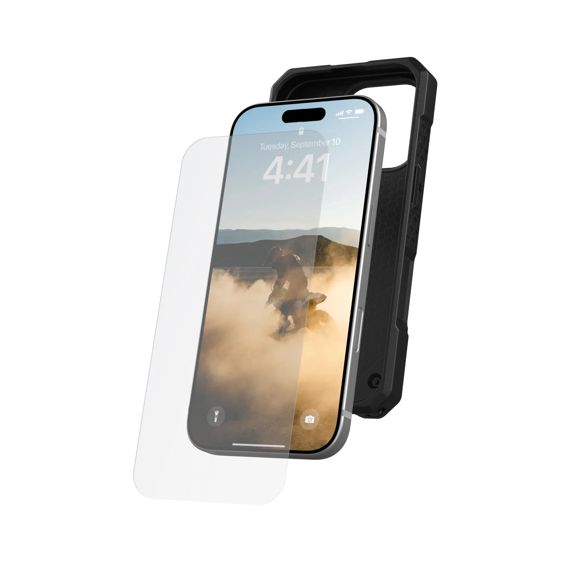 UAG Защитное стекло для iPhone 16 Pro, Clear (14435711NA) (UA) Совместимость Apple