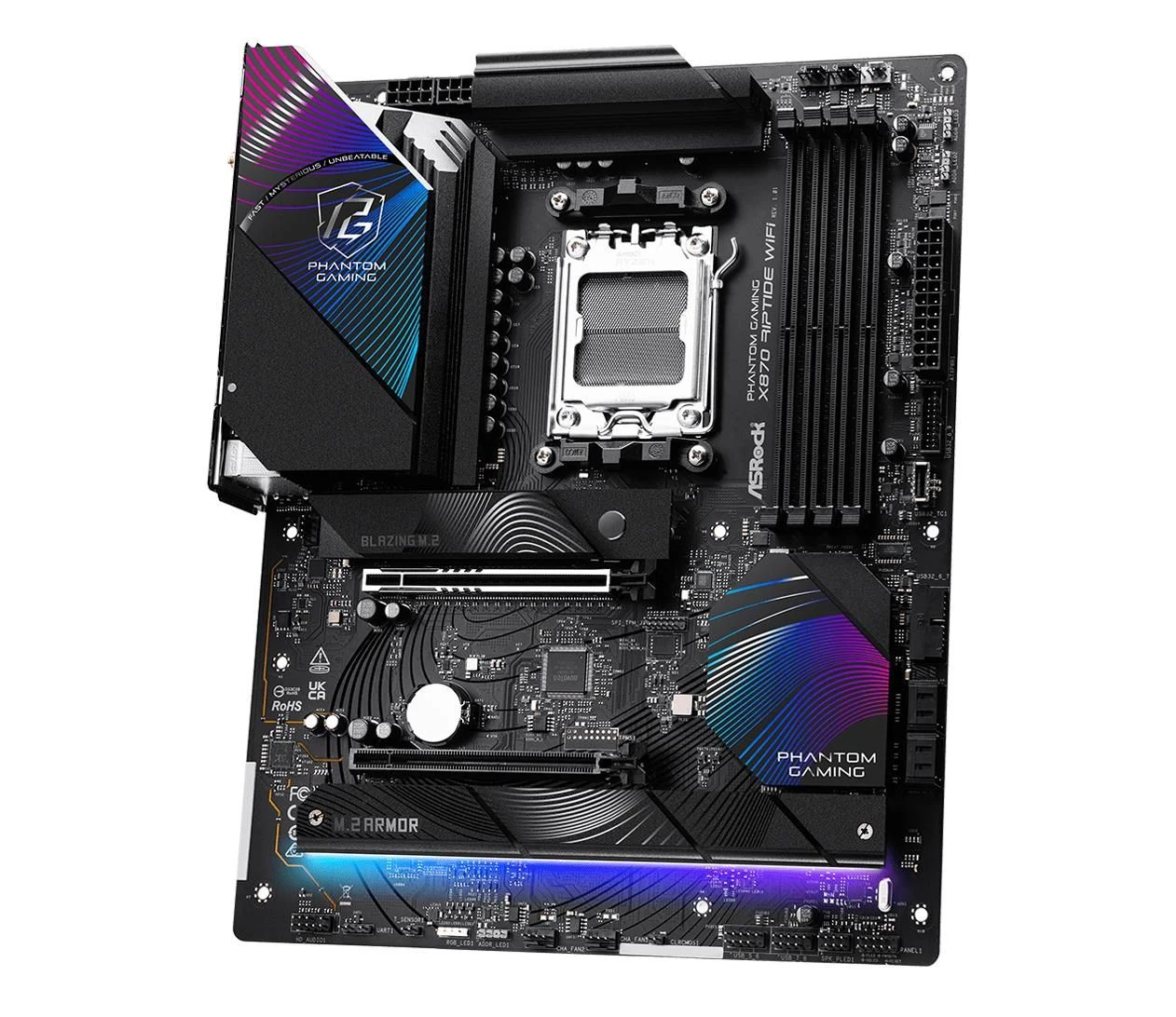 ASRock X870 Riptide WiFi EU Конструкция силовой части: 14+2+1;