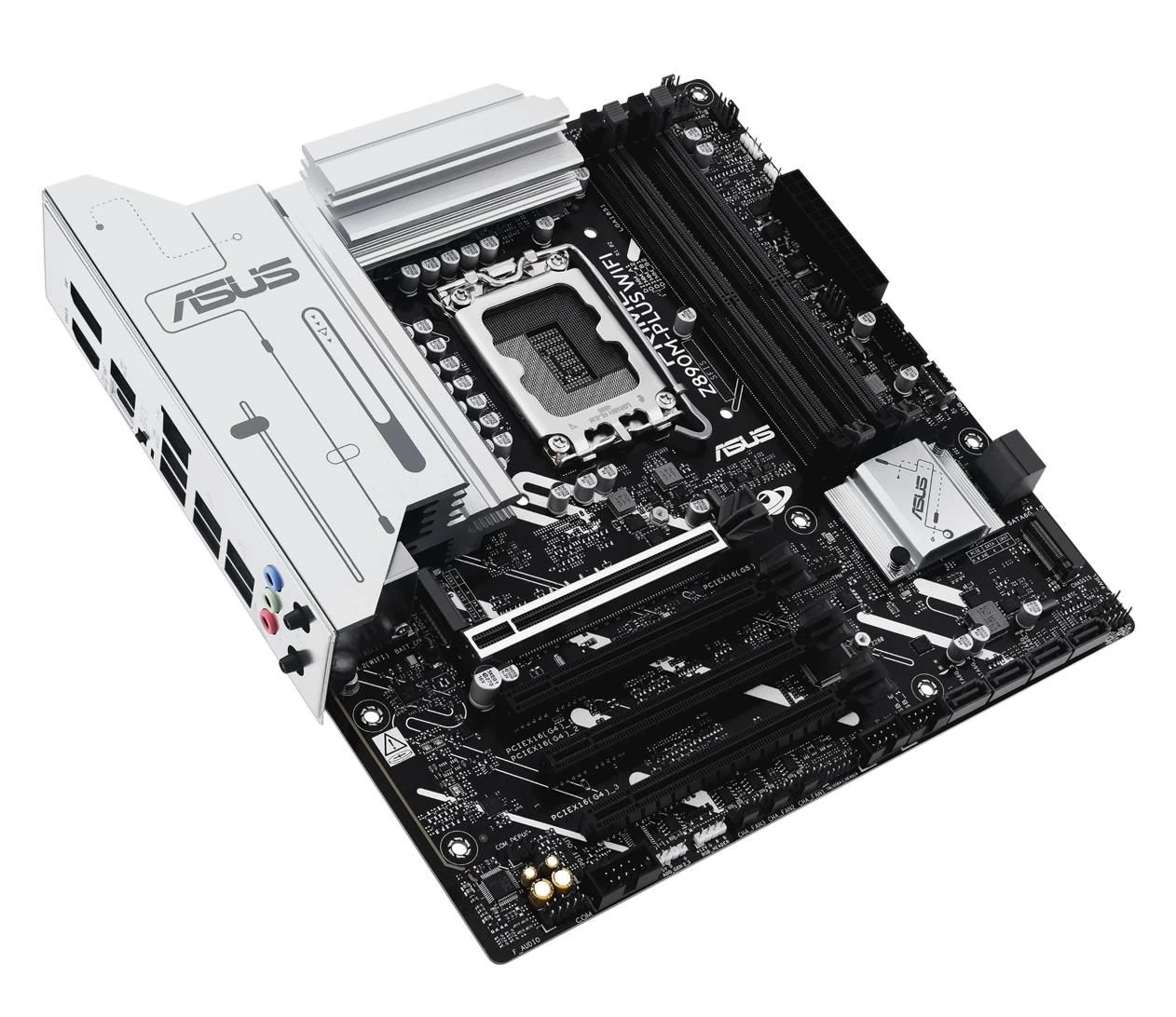 ASUS PRIME Z890M-PLUS WIFI EU Совместимость с SSD-накопителями m.2 с радиатором  Да - нет столкновений