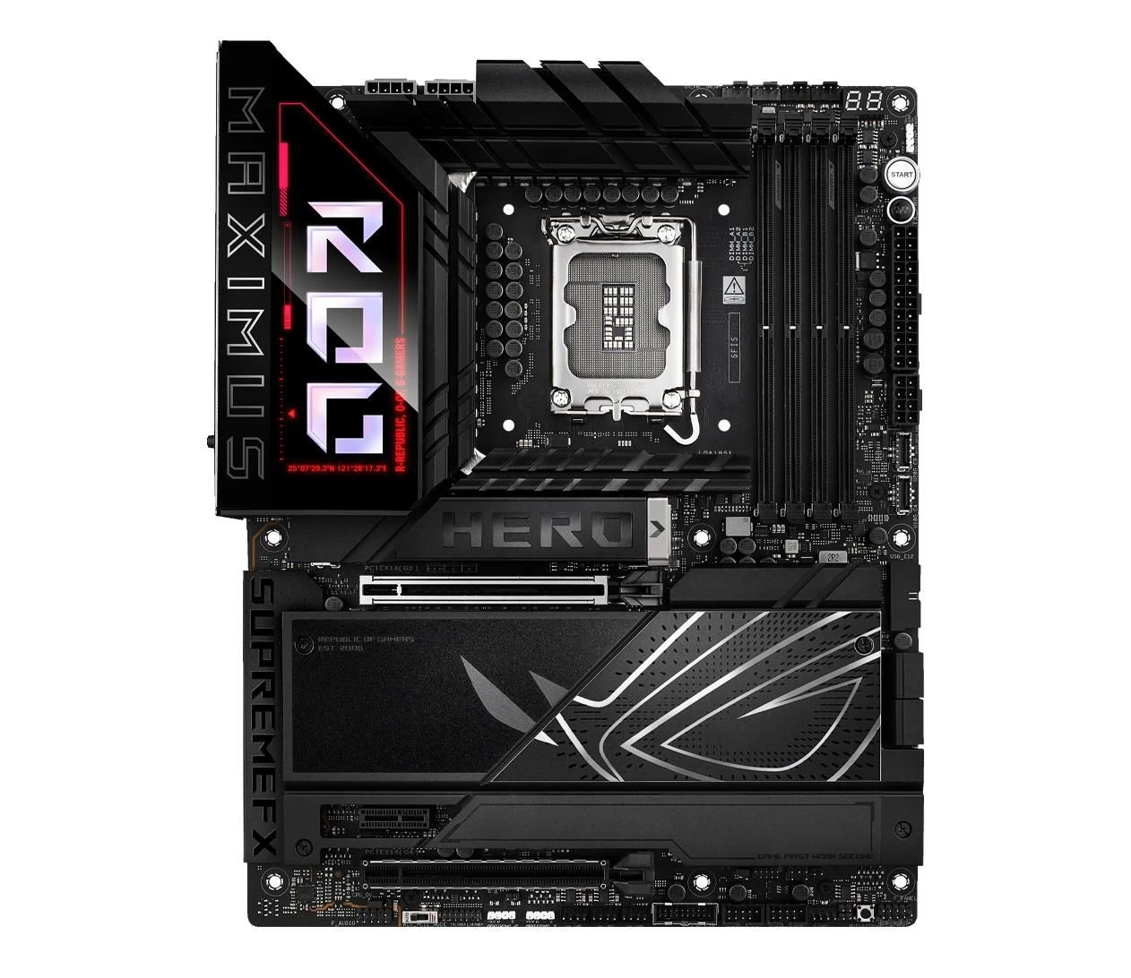 ASUS ROG MAXIMUS Z890 HERO EU Архітектура процесора  Arrow-Lake (15-е Gen.)