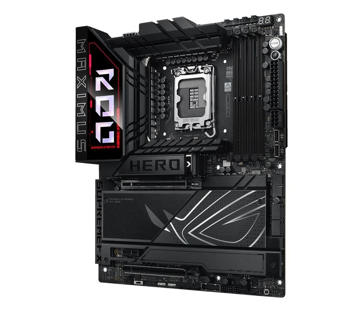 ASUS ROG MAXIMUS Z890 HERO EU Чіпсет  Intel Z890