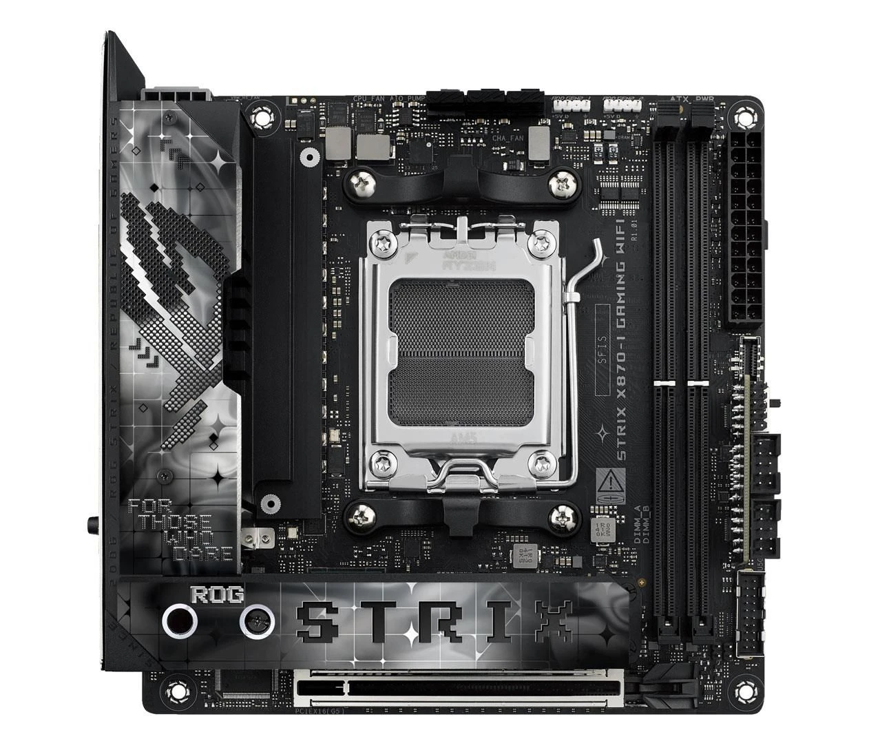 ASUS ROG STRIX X870-I GAMING WIFI EU Тип охолодження чіпсету материнської плати  Пасивний