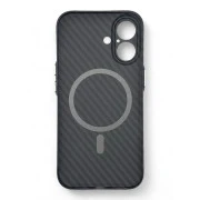 Чехол для мобильного телефона BeCover Carbonite Case (MagSafe) для Apple iPhone 16 Black (712067) (UA)