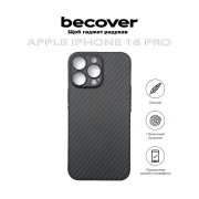 Чехол для мобильного телефона BeCover Carbonite Case (MagSafe) для Apple iPhone 16 Pro Black (712068) (UA)