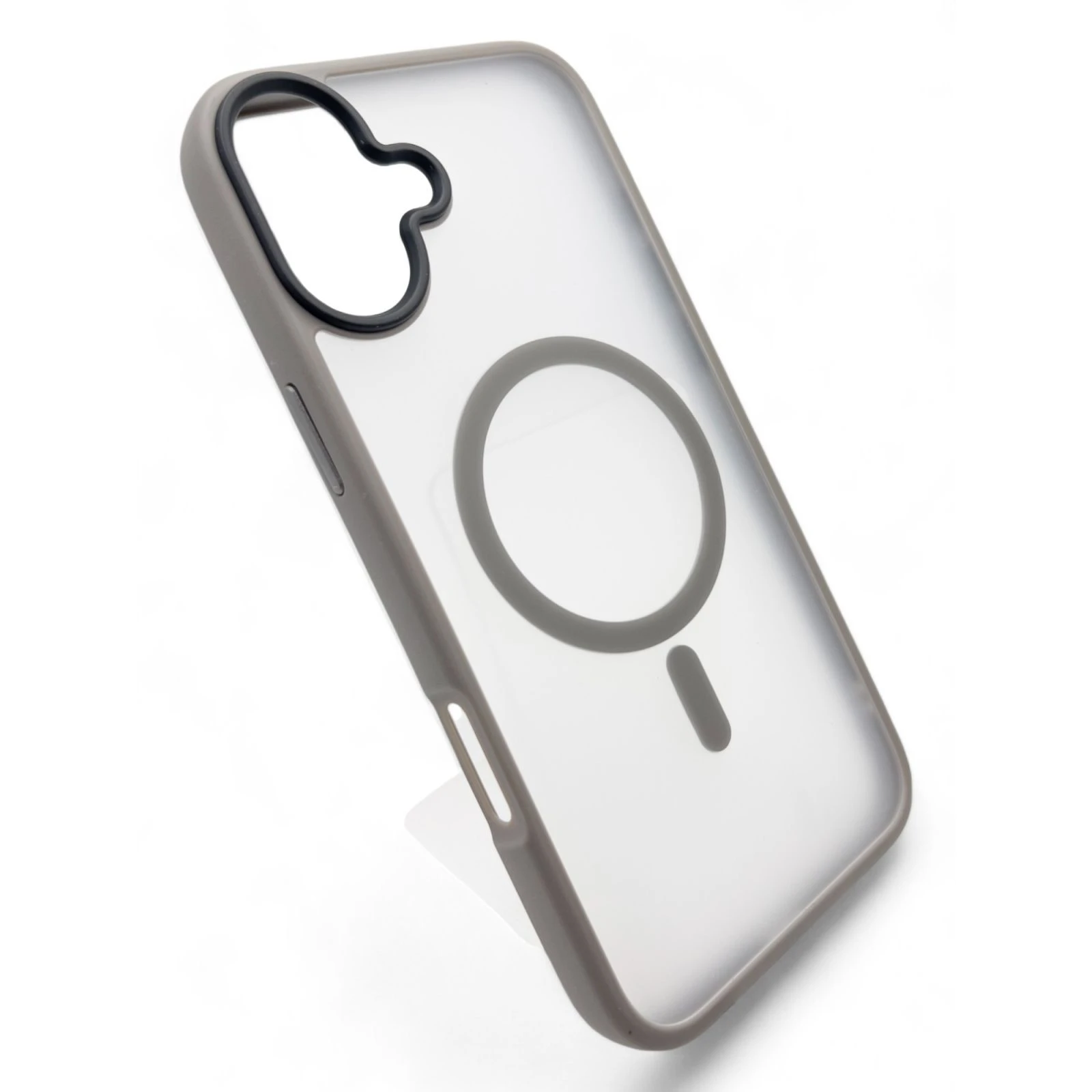 Чехол для мобильного телефона BeCover Metal Buttons Case (MagSafe) для Apple iPhone 16 Gray (712092) (UA) Тип чехла для телефона накладка