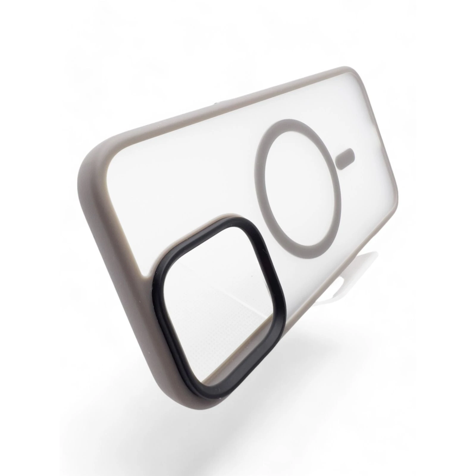 Чехол для мобильного телефона BeCover Metal Buttons Case (MagSafe) для Apple iPhone 16 Gray (712092) (UA) Совместимость с моделями Apple iPhone 16