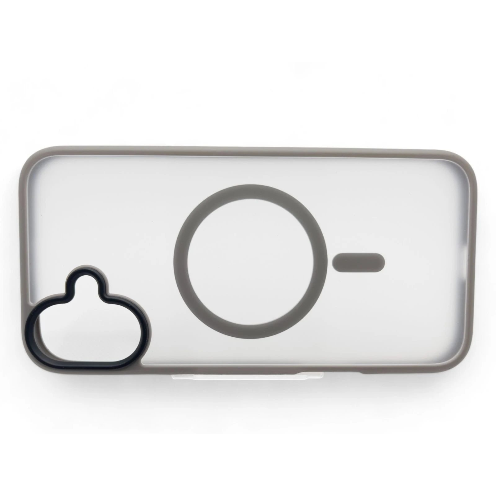 Чохол для мобільного телефону BeCover Metal Buttons Case (MagSafe) для Apple iPhone 16 Gray (712092) (UA) Сумісність із брендом: Apple;