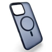 Чохол для мобільного телефону BeCover Metal Buttons Case (MagSafe) для Apple iPhone 16 Pro Blue (712097) (UA)