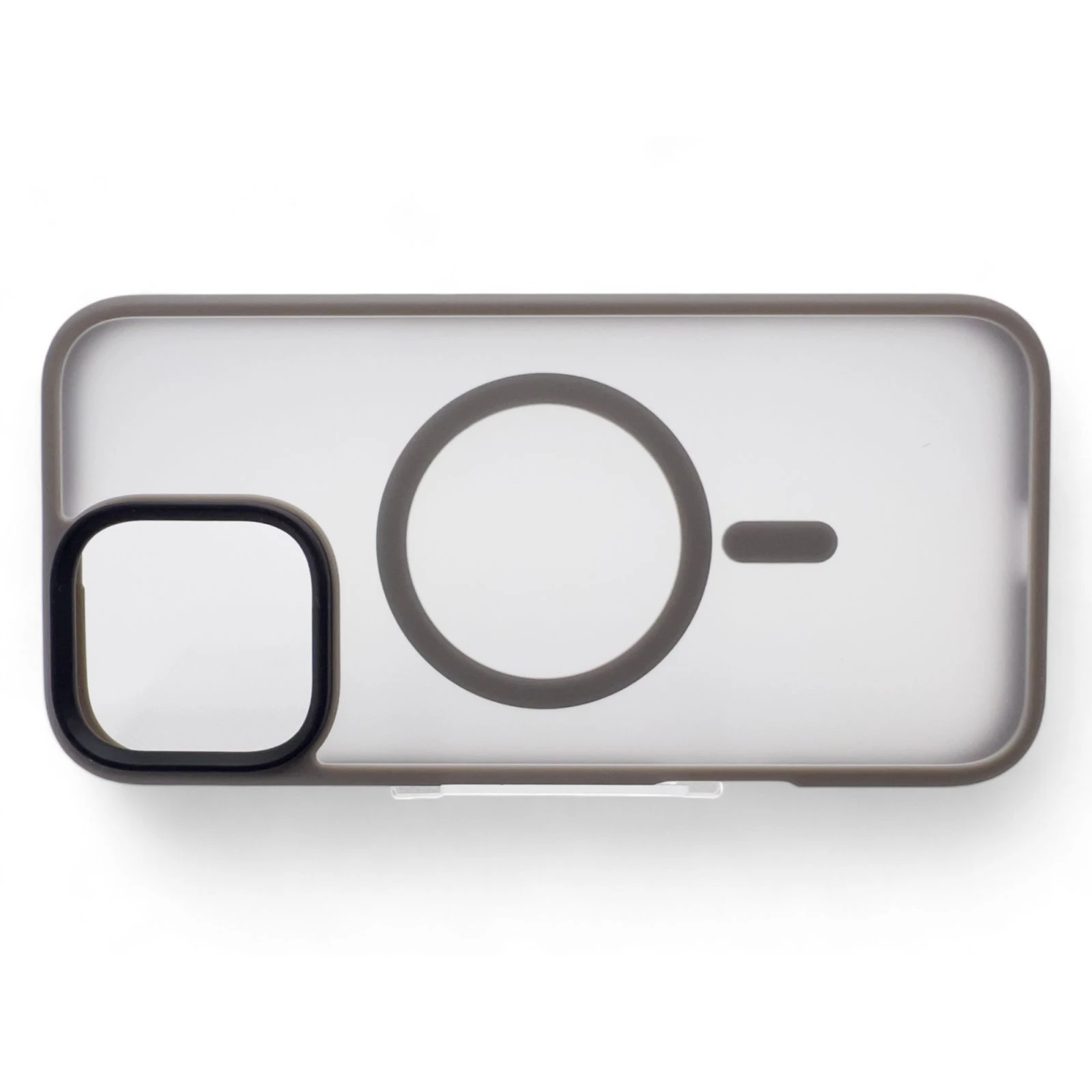 Чохол для мобільного телефону BeCover Metal Buttons Case (MagSafe) для Apple iPhone 16 Pro Gray (712098) (UA) Сумісність із брендом: Apple;