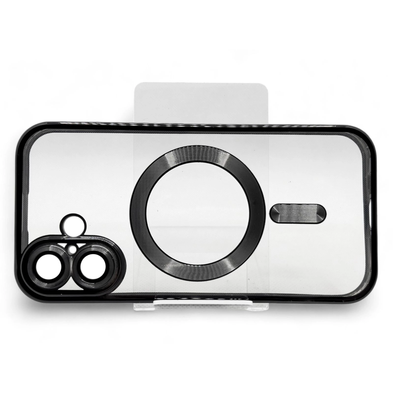 Чохол для мобільного телефону BeCover TPU Chrome Case (MagSafe) для Apple iPhone 16 Plus Black (712075) (UA) Сумісність з брендом  Apple 