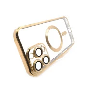 Чохол для мобільного телефону BeCover TPU Chrome Case (MagSafe) для Apple iPhone 16 Pro Gold (712081) (UA)