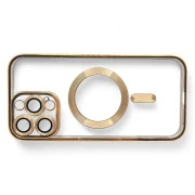 Чохол для мобільного телефону BeCover TPU Chrome Case (MagSafe) для Apple iPhone 16 Pro Gold (712081) (UA)