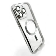 Чохол для мобільного телефону BeCover TPU Chrome Case (MagSafe) Apple iPhone 16 Pro Max Silver (712088) (UA)