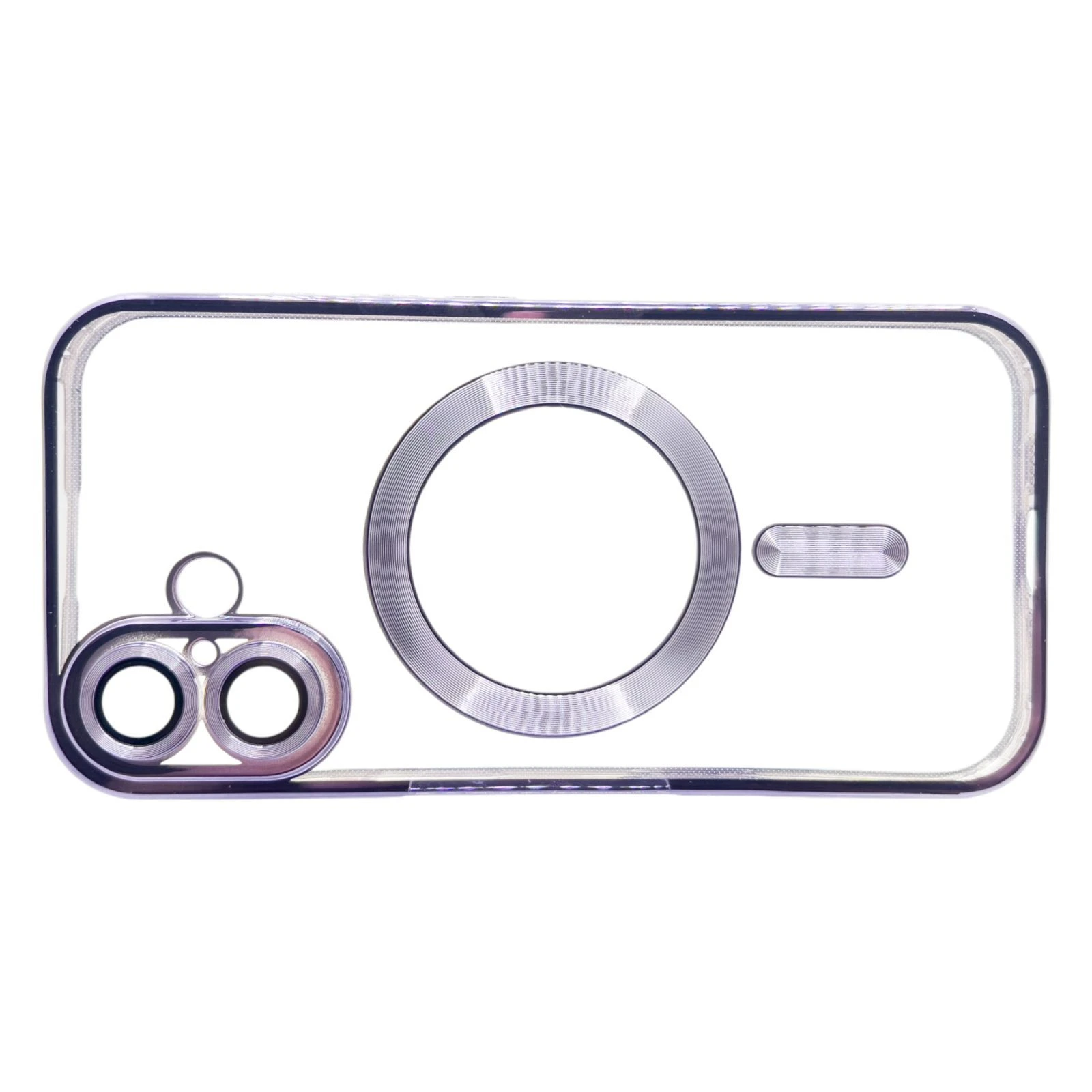 Чохол для мобільного телефону BeCover TPU Chrome Case (MagSafe) Apple iPhone 16 Purple (712074) (UA) Сумісність із брендом: Apple;