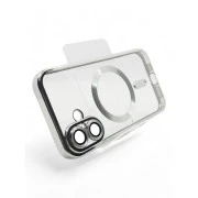 Чохол для мобільного телефону BeCover TPU Chrome Case (MagSafe) для Apple iPhone 16 Silver (712073) (UA)