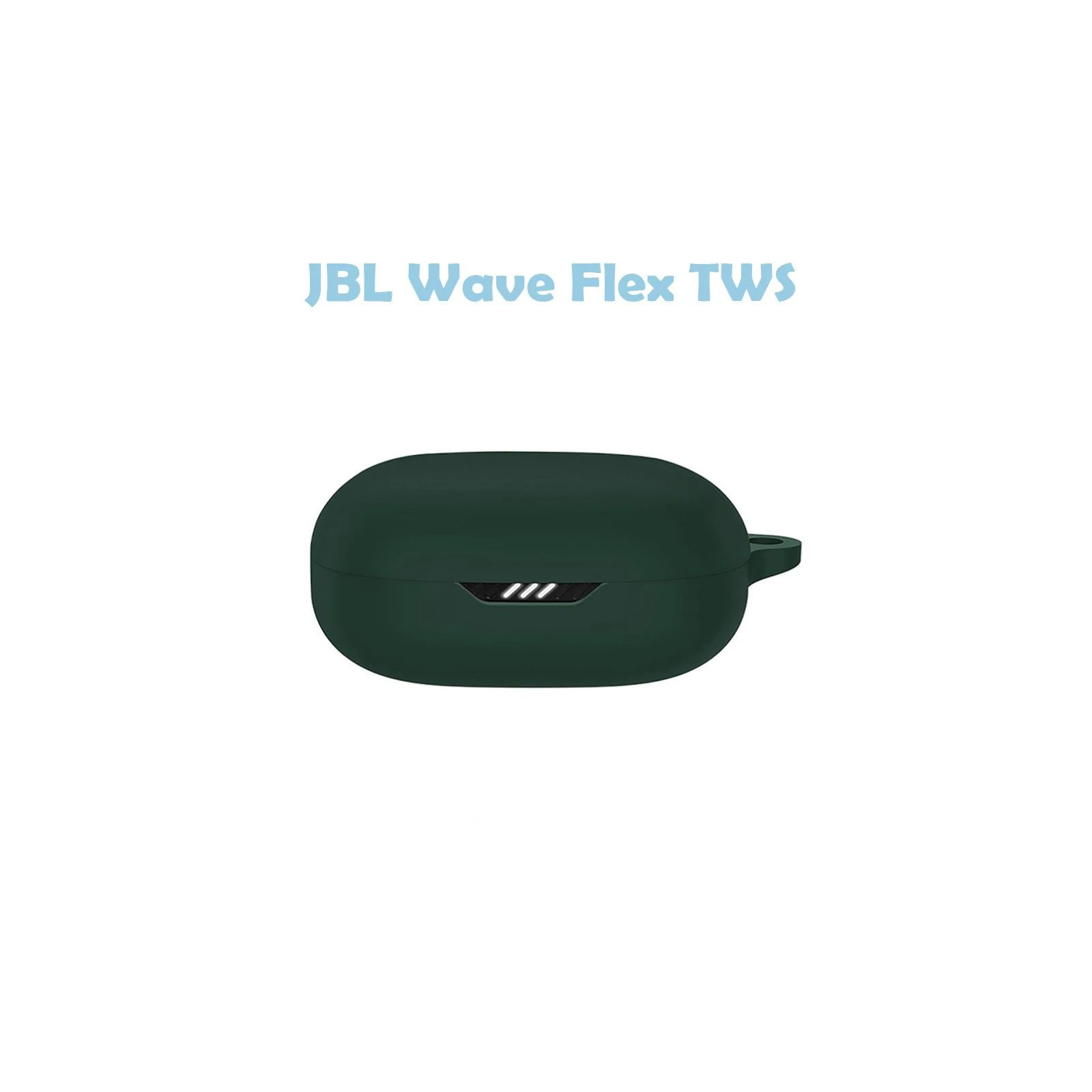Чехол для наушников BeCover Silicon для JBL Wave Flex TWS Dark Green (710194) (UA) Совместимость с брендом JBL