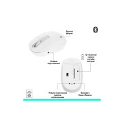 Logitech M196 Bluetooth Off-White (910-007460) (UA)