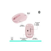 Logitech M196 Bluetooth Rose (910-007461) (UA)