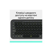 Logitech POP Icon Keys Bluetooth UA Graphite (920-013157) (UA)