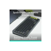 Logitech POP Icon Keys Bluetooth UA Graphite (920-013157) (UA)