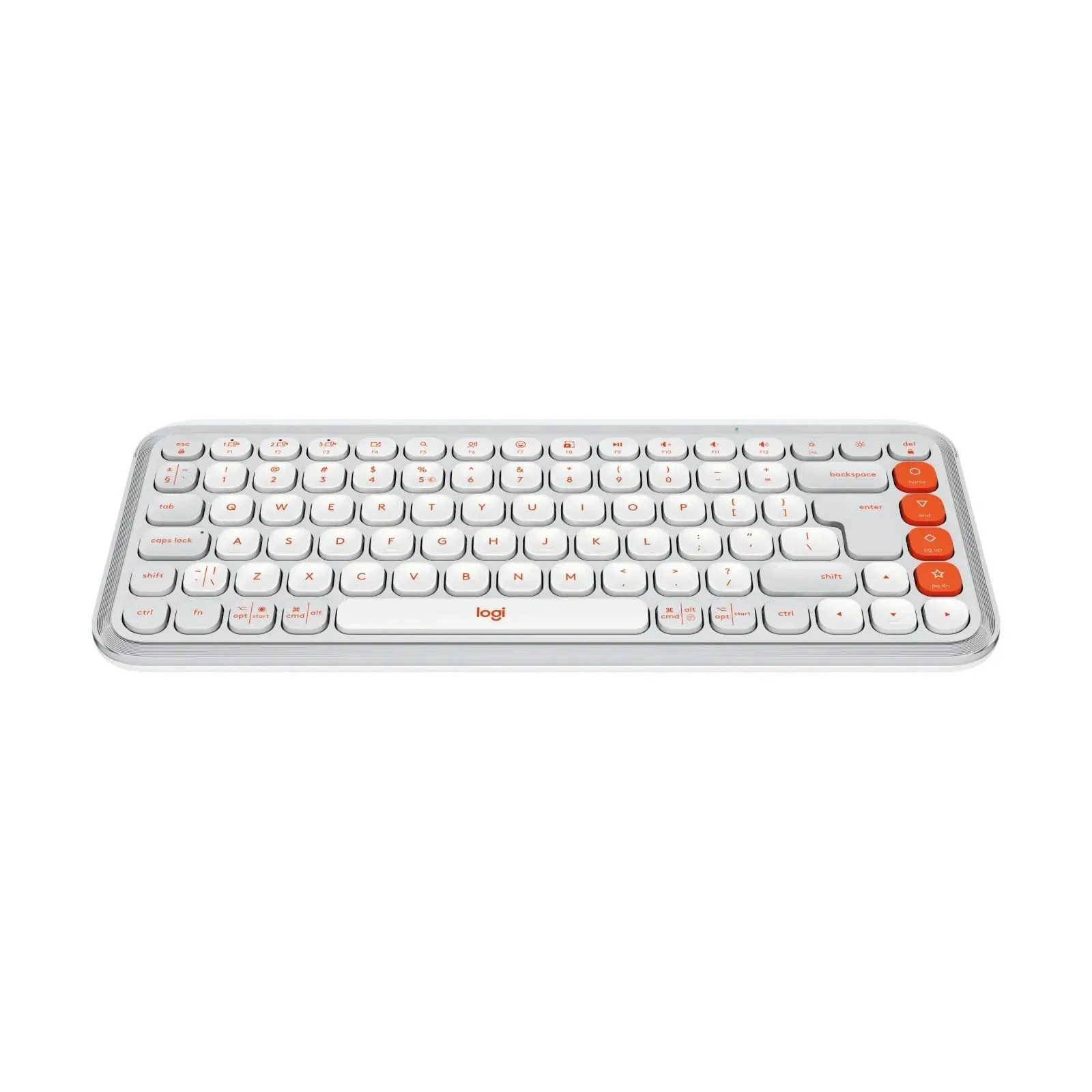 Logitech POP Icon Keys Bluetooth UA Off-White (920-013072) (UA) Вес 530 г