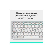 Logitech POP Icon Keys Bluetooth UA Off-White (920-013072) (UA)