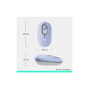 Logitech POP Mouse With Emoji Bluetooth Lilac (910-007414) (UA)