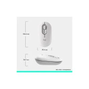 Logitech POP Mouse With Emoji Bluetooth Off-White (910-007411) (UA)
