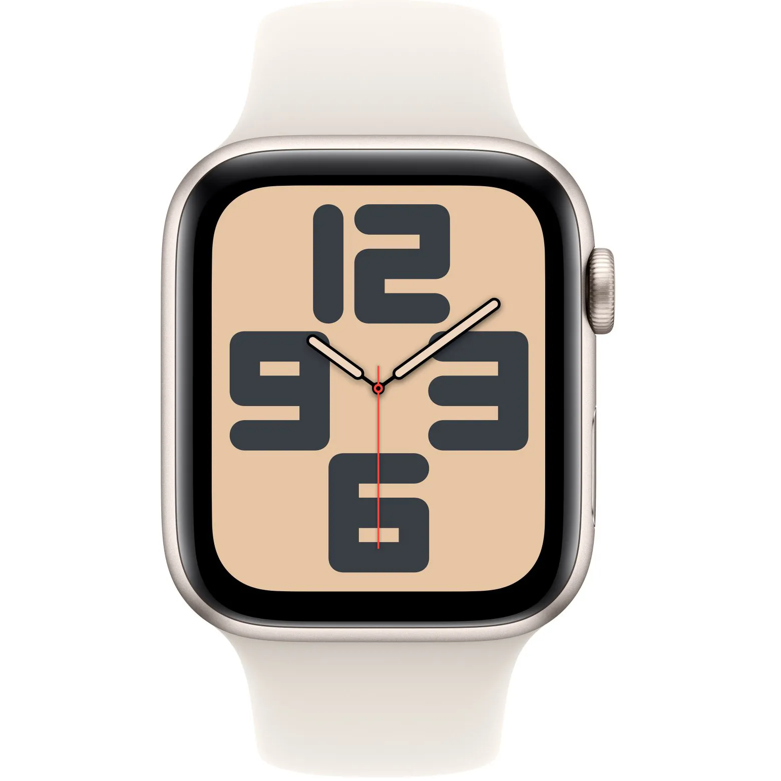 Apple Watch SE 2 GPS 44mm Starlight Aluminium Case with Starlight Sport Band M/L (MXEV3) Бренд: Apple; Лінійка: Watch SE 2; iOS: є;