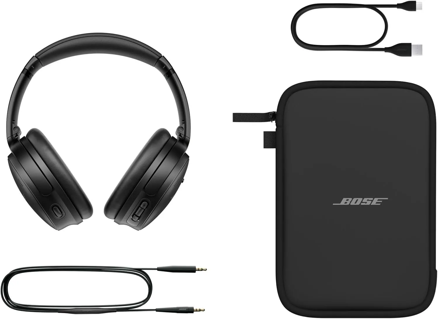 Bose QuietComfort SC Black (884367-0900) Конструкція: Накладні навушники